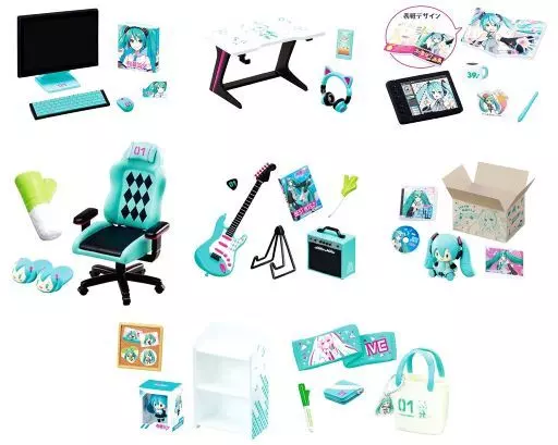 Re-Ment: Hatsune Miku Room Box - Image 3