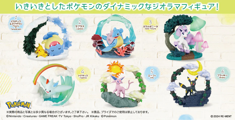 Re-Ment Pokémon Circular Diorama Collection - Image 2