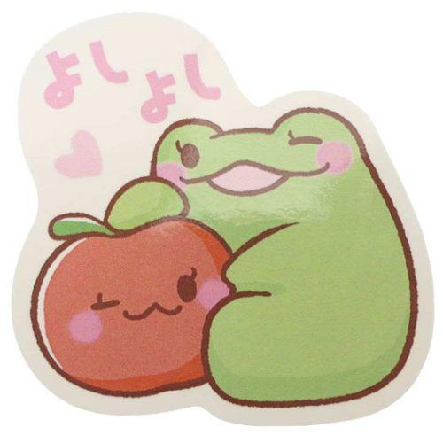 Apple Company Apple Frog Sticker - Image 2