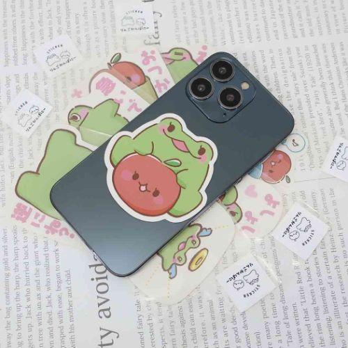 Apple Company Apple Frog Sticker - Image 4