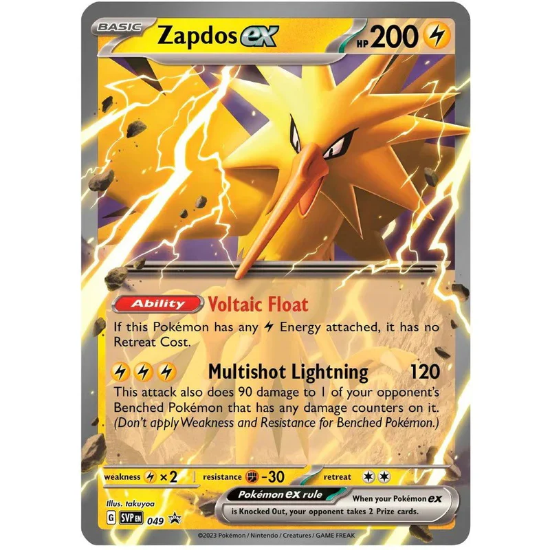 Pokémon Scarlet & Violet - Pokemon 151 Zapdos ex Collection - Image 4