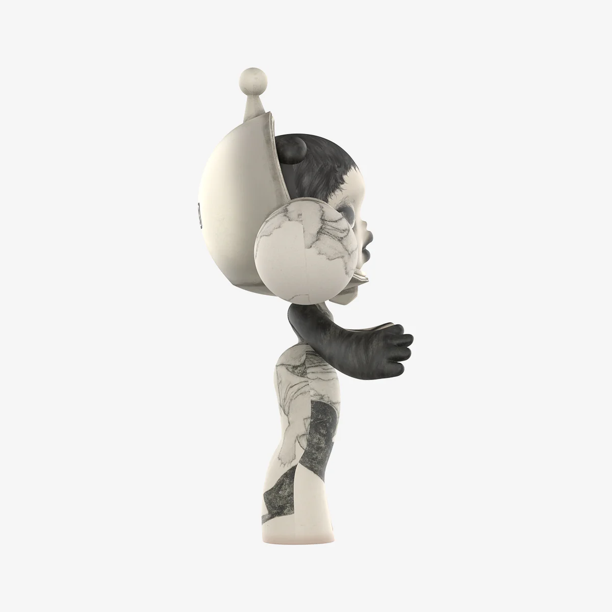 MEGA α SKULLPANDA 400% Egon Schiele - Image 4