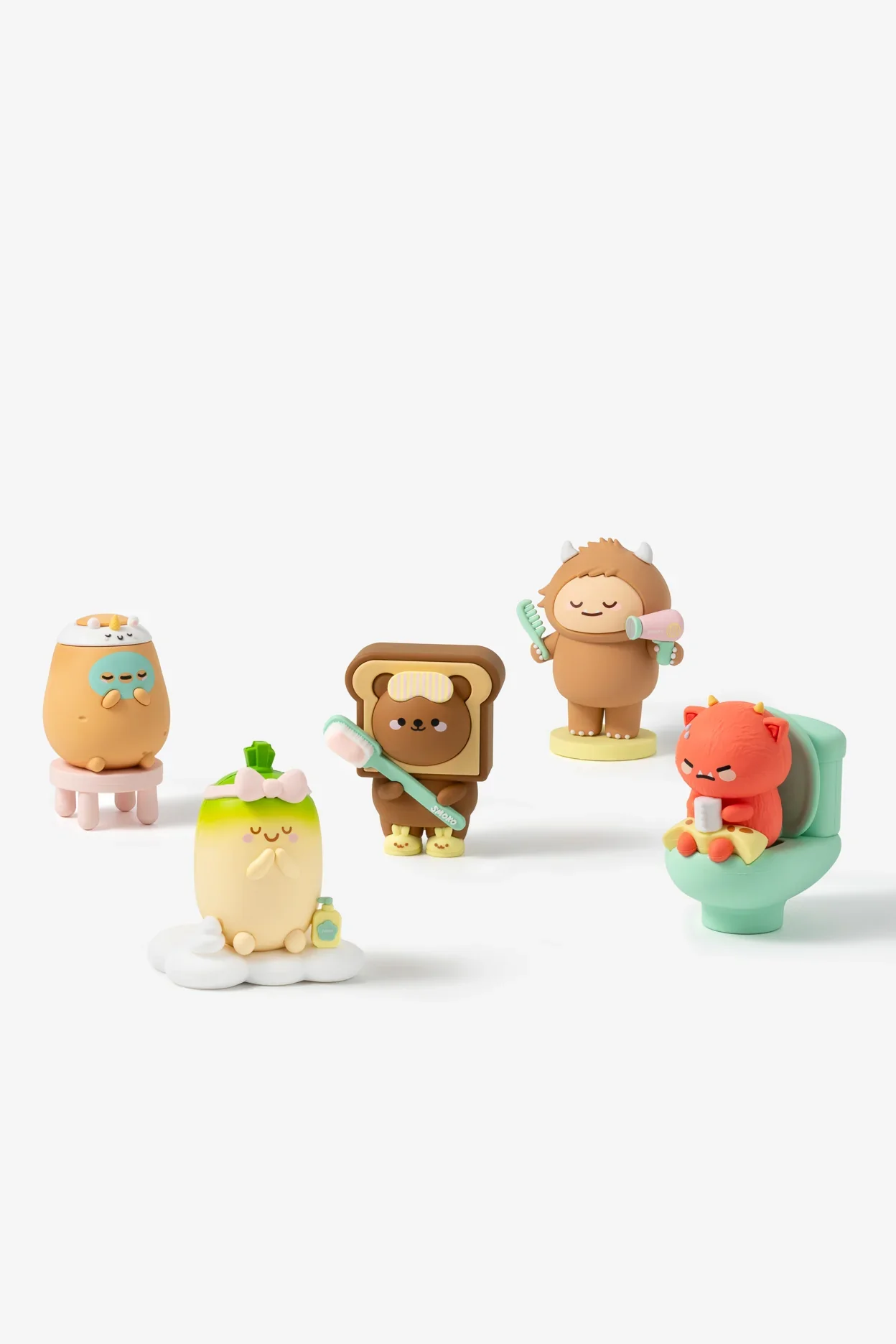 Smoko Friends Bathroom Blind Box Figure - Image 2