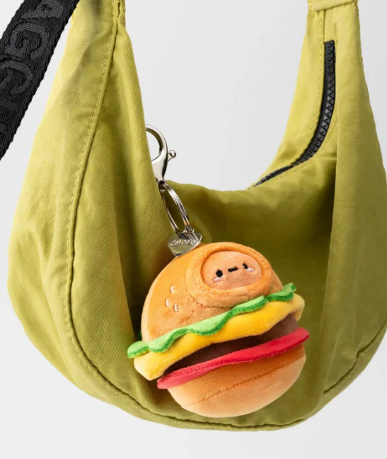 SMOKO Hamburger Tayto Plush Keychain - Image 3