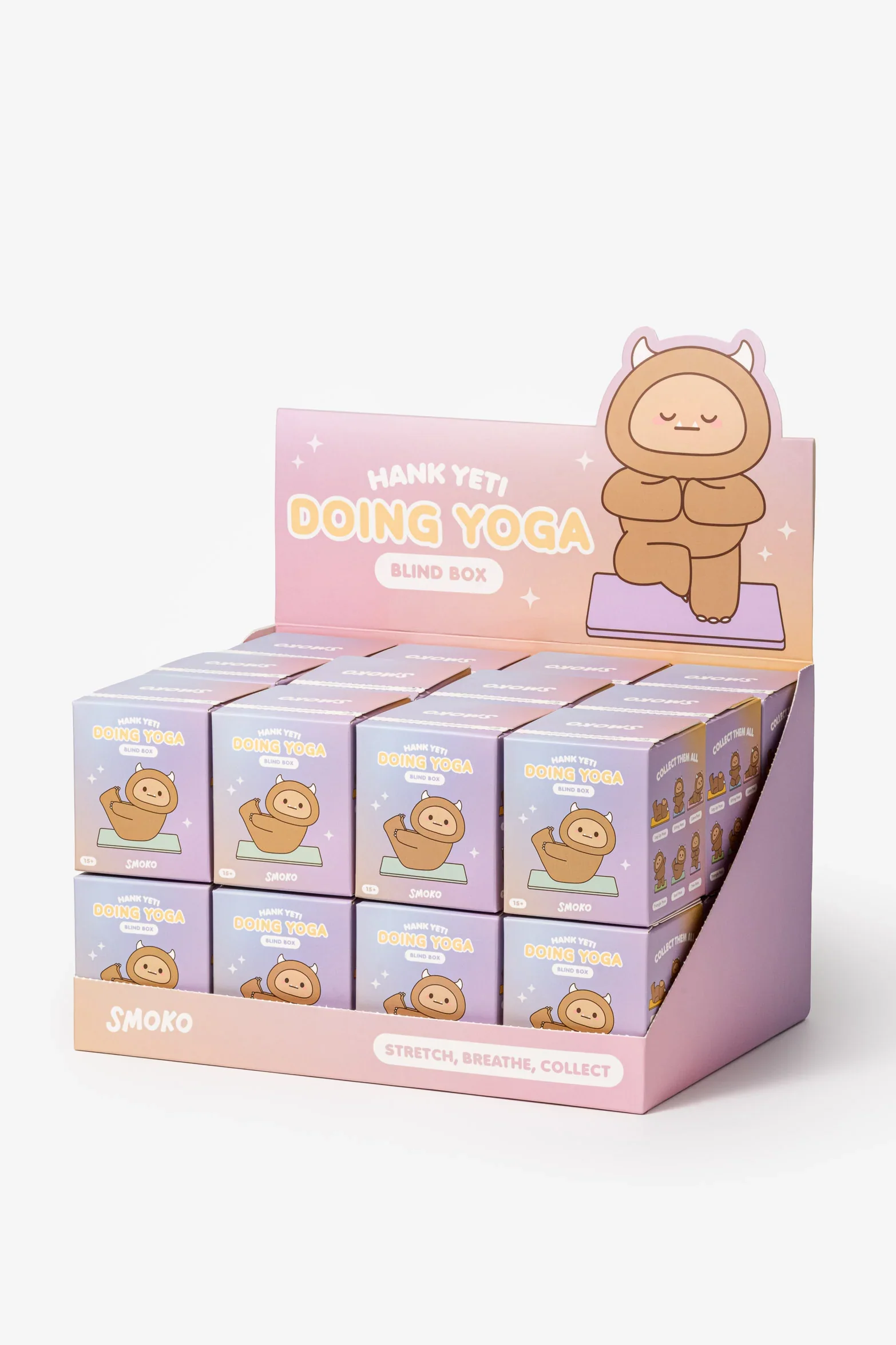Smoko Hank Yeti Doing Yoga Blind Box - Image 5