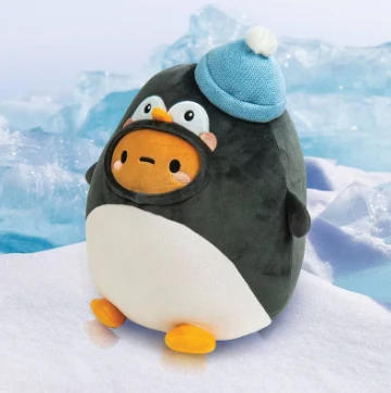 Smoko Tayto Penguin Midi Mochi Plush - Image 3