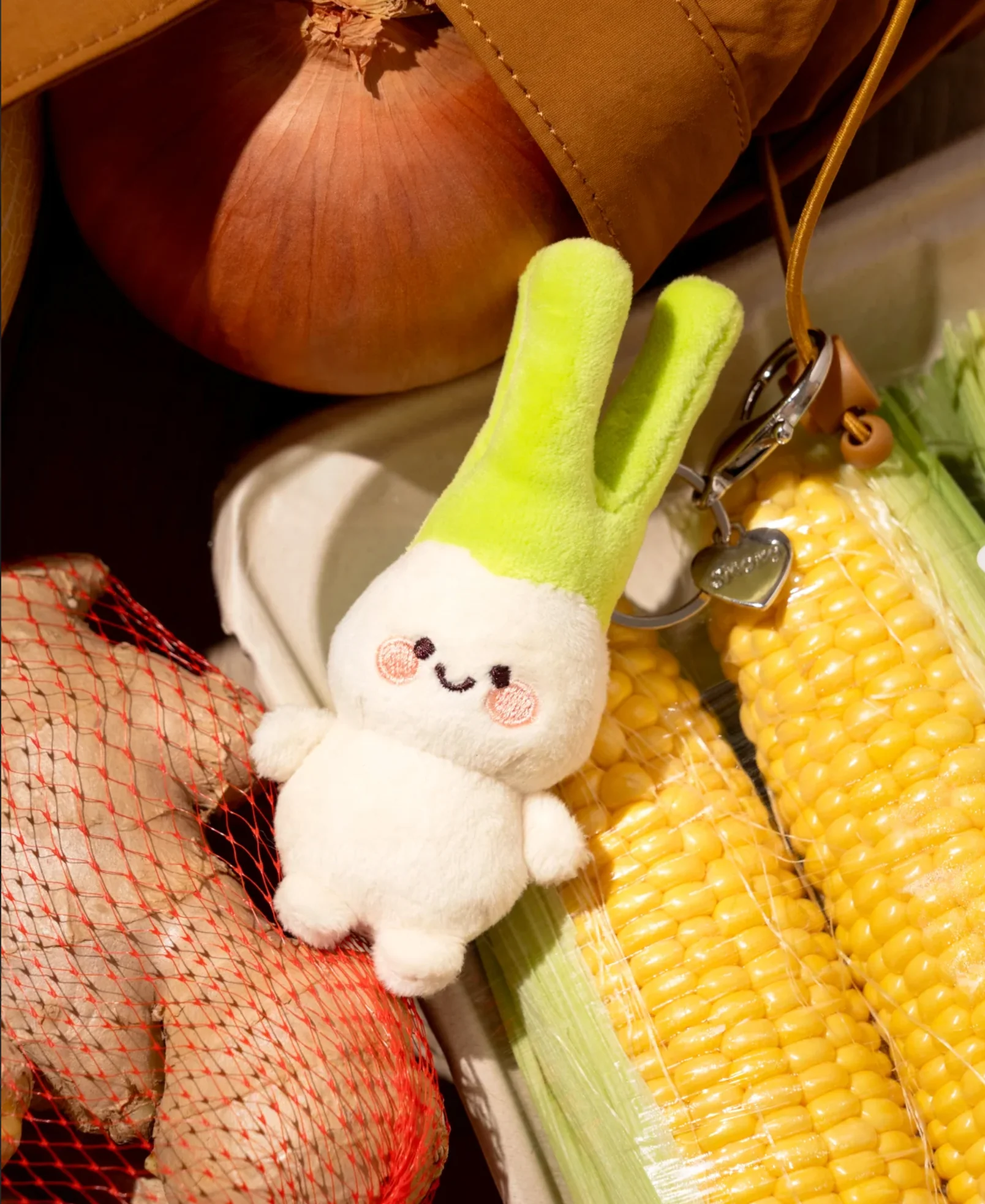 SMOKO Tayto Pip Green Onion Bag Charm - Image 2