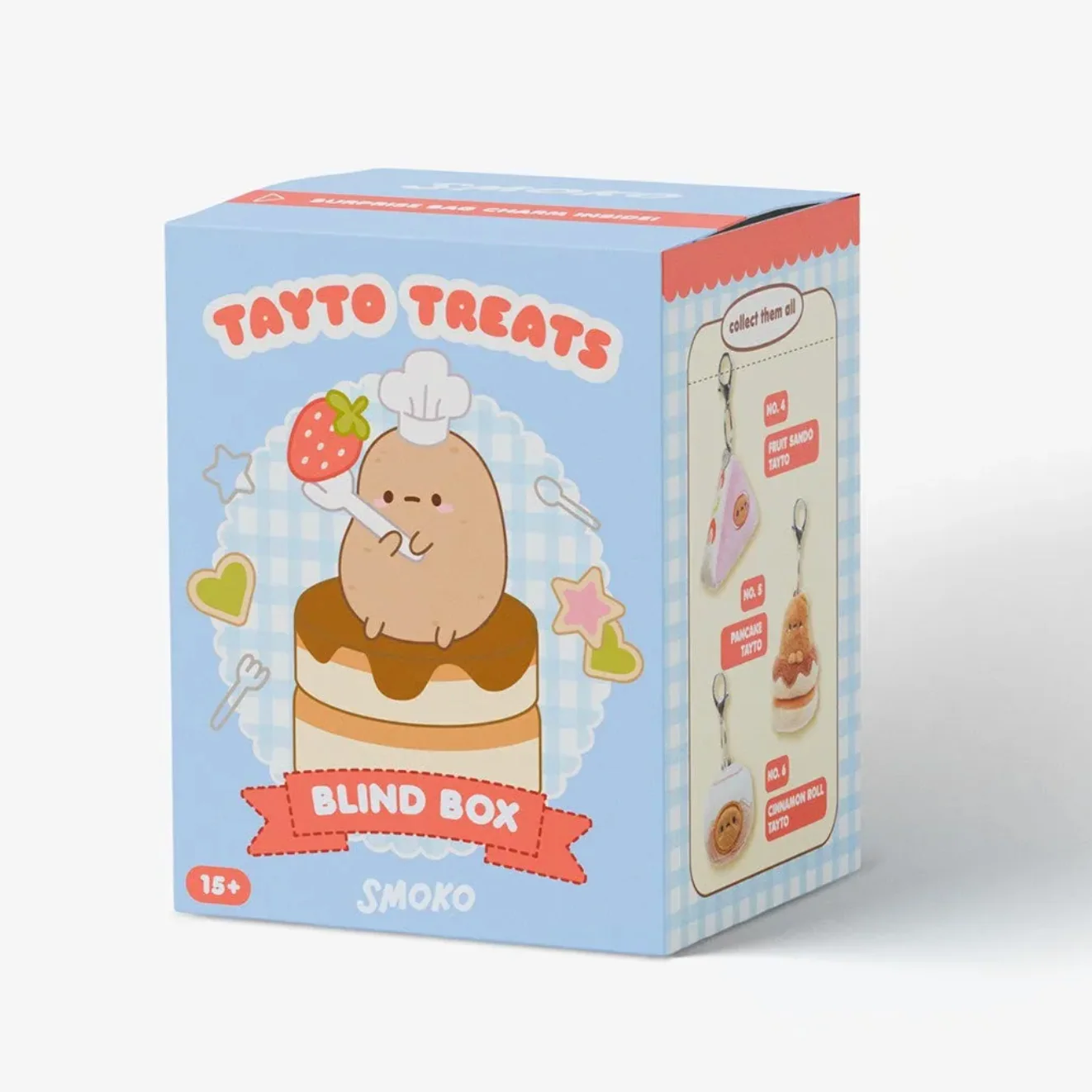 Smoko Tayto Treats Plush Bag Charm Blind Box - Image 3