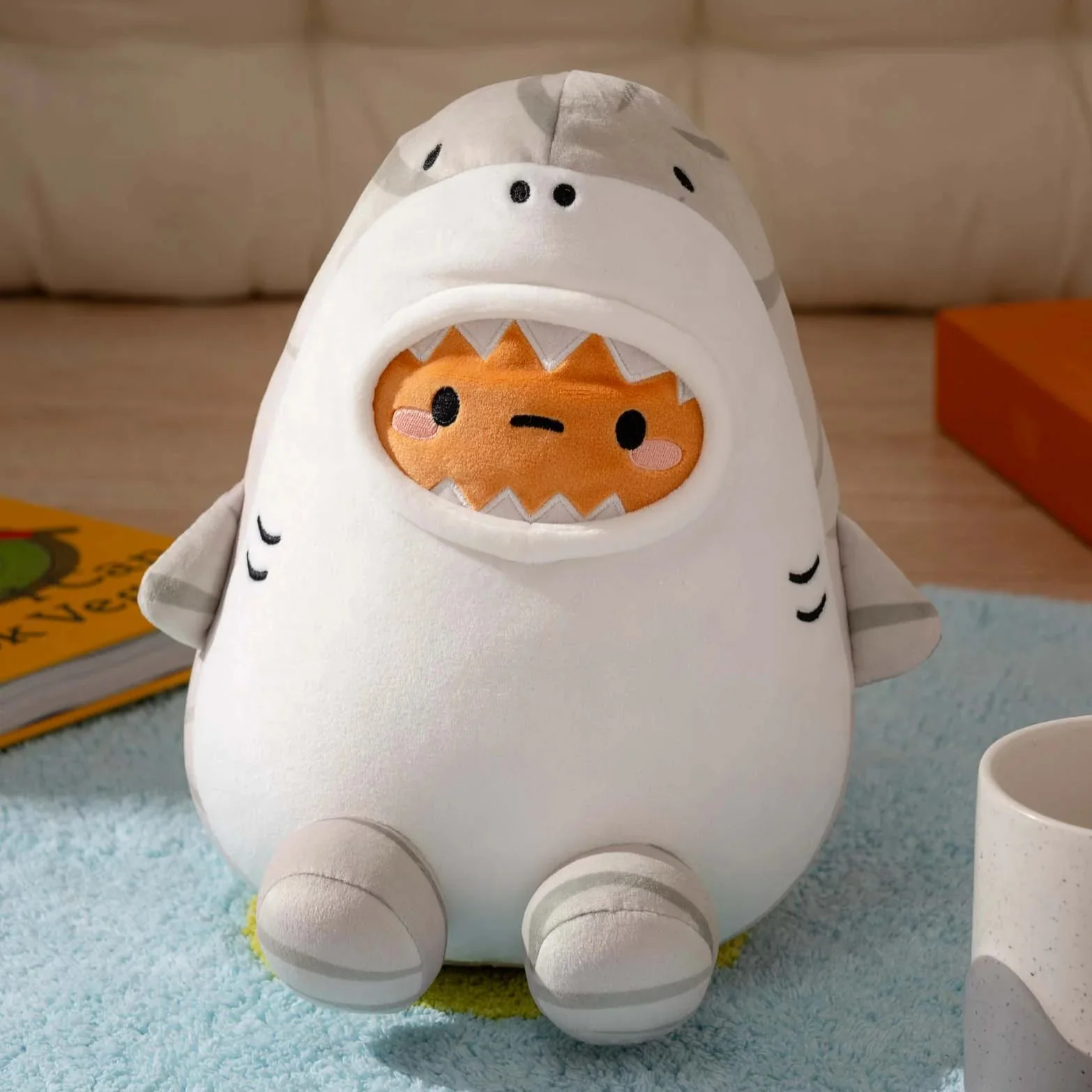 Smoko Tiger Shark Tayto Potato Midi Mochi Plush