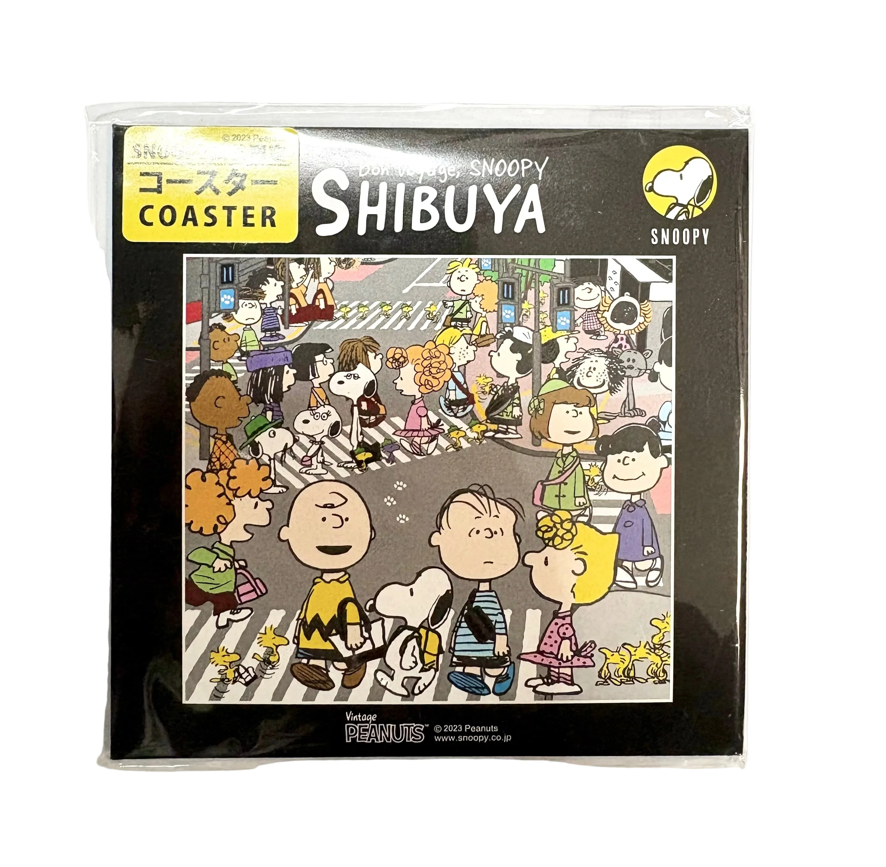Snoopy In Shibuya Coasters