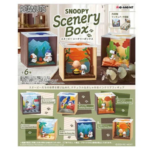 Re-Ment: Snoopy Scenery Box