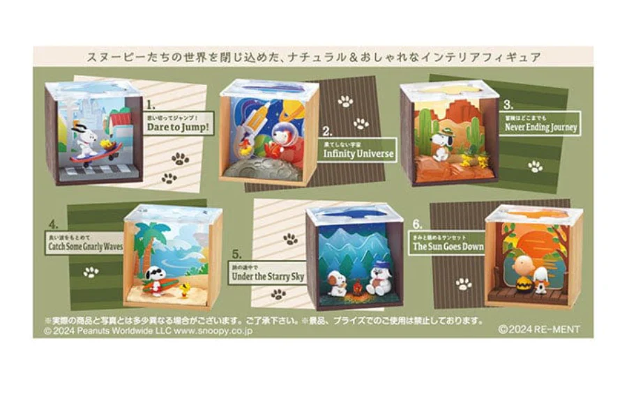 Re-Ment: Snoopy Scenery Box - Image 2