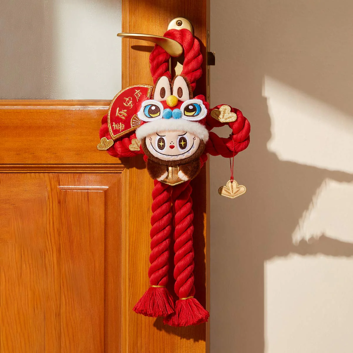 Wealthy Snake's New Year Celebration Series-LABUBU Plush Door Decoration - Image 5