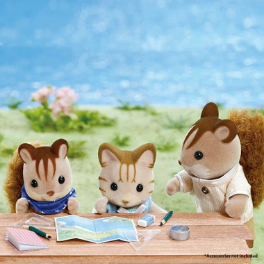 Sylvanian Families Walnut Squirrel Family - Image 3