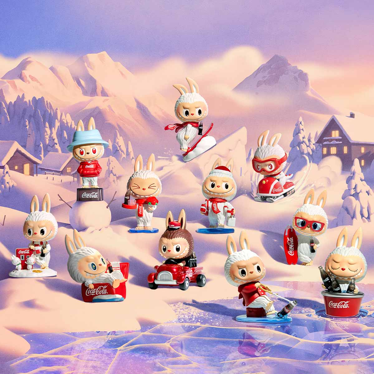 THE MONSTERS Coca-Cola Series Figures - Image 12