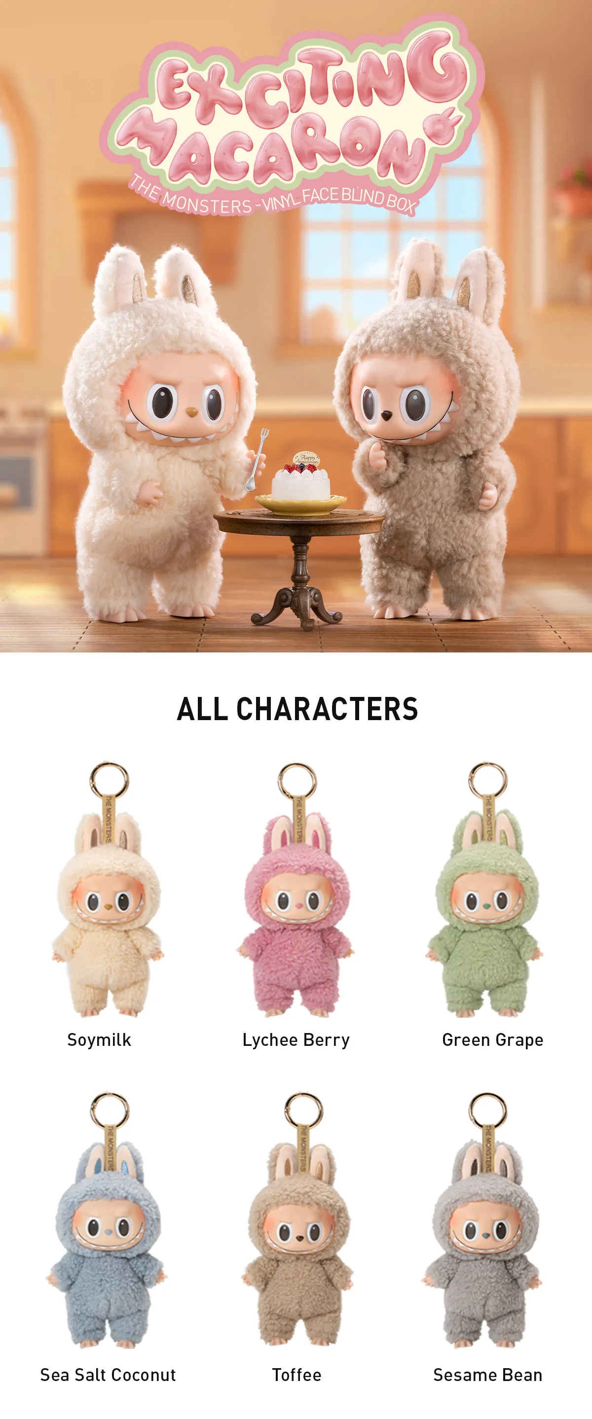 THE MONSTERS - Tasty Macarons Vinyl Face Blind Box - Image 8