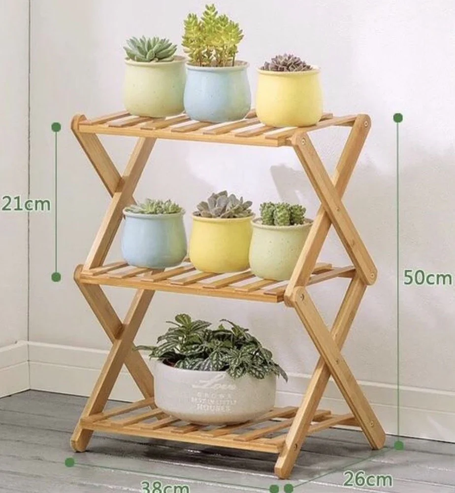 Wood Shelf / Plant Stands - Image 2